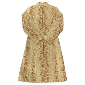 VINTAGE FLORAL TAPESTRY COAT